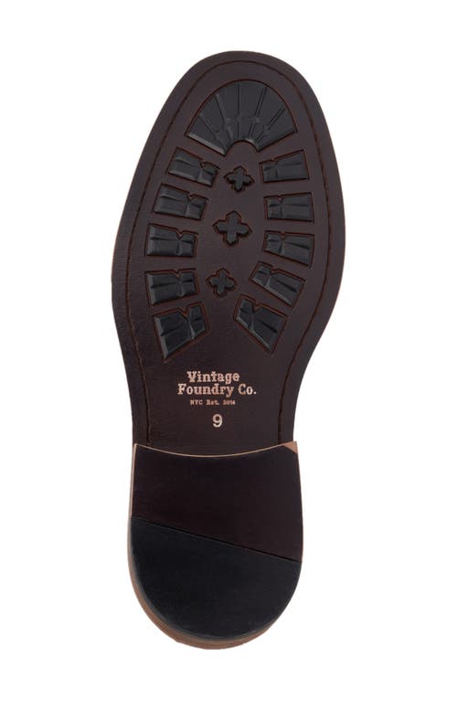 Vintage Foundry Treyton Chukka Boot In Black