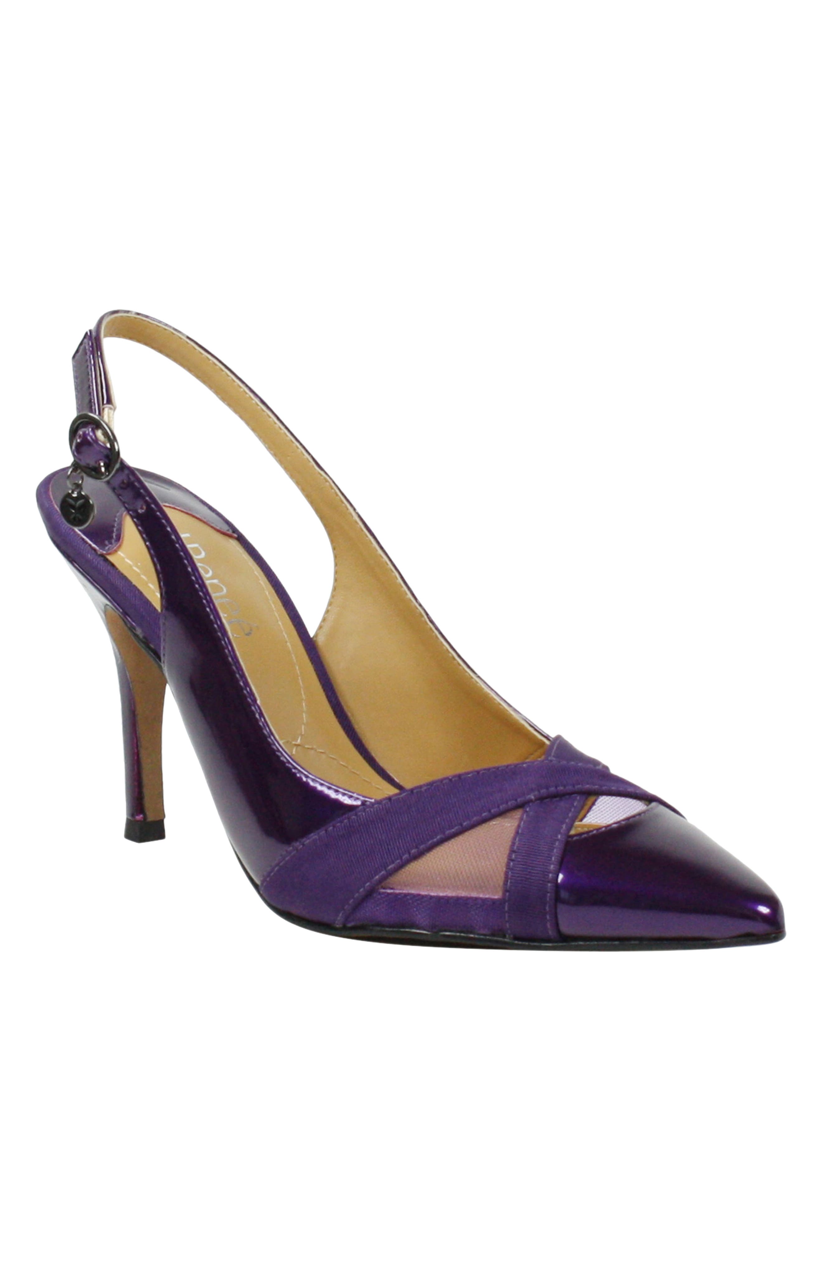 dark purple pumps