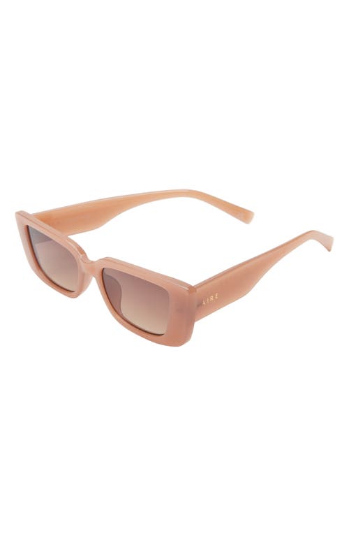 Aire Novae 51mm Cat Eye Sunglasses In Milky Caramel