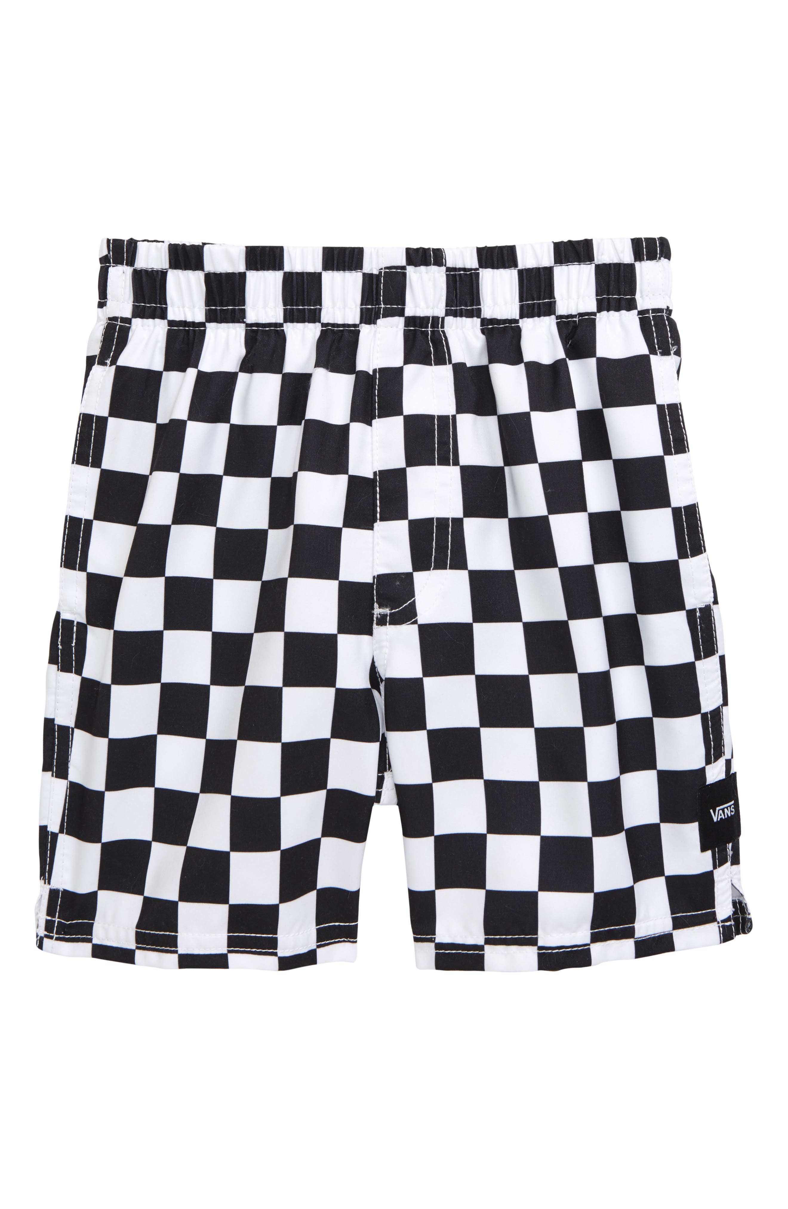 checkerboard vans with shorts
