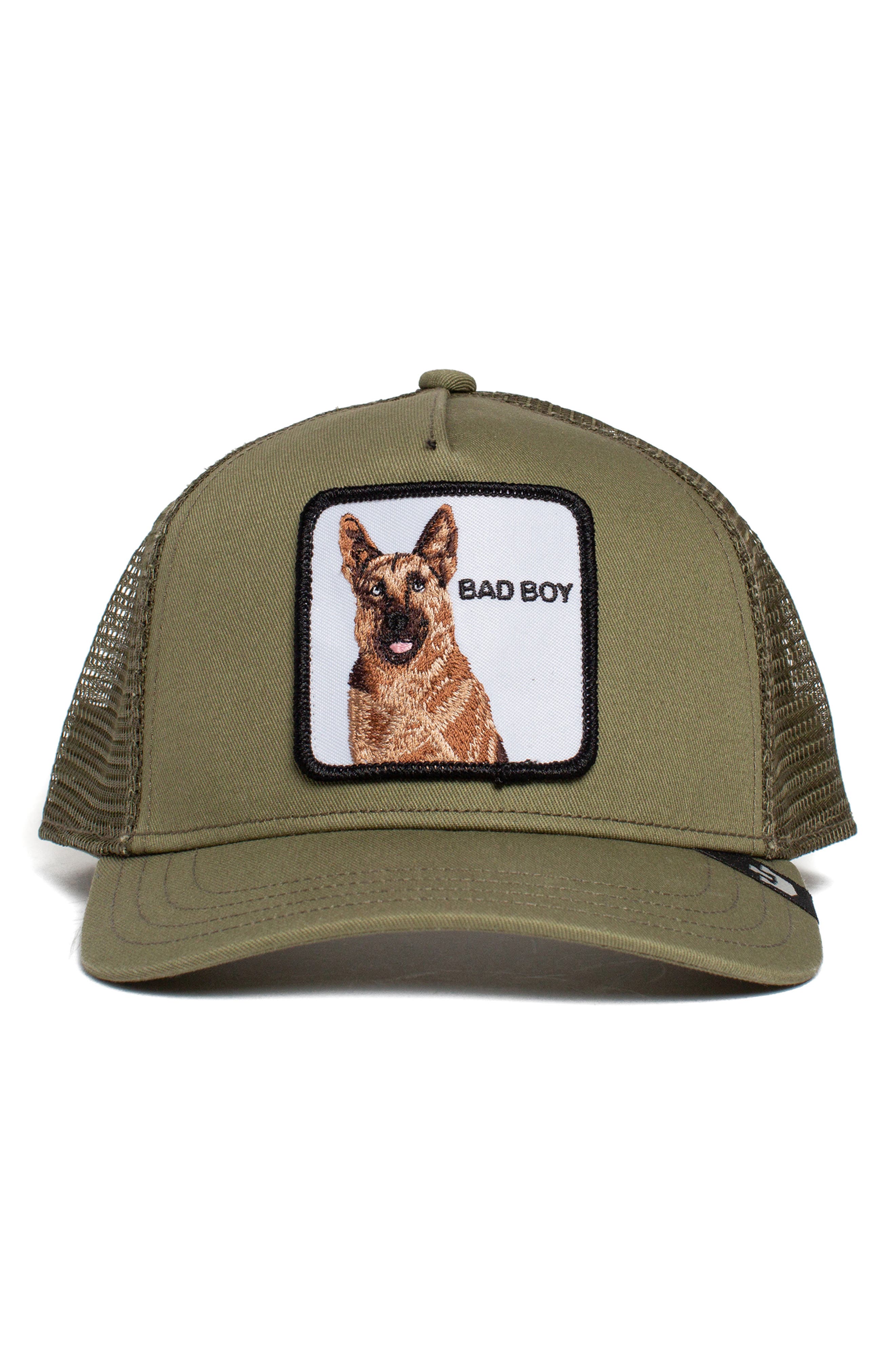 Goorin Bros The Bad Boy Trucker Hat Olive