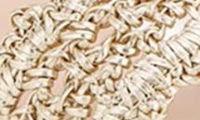 Shop Agl Attilio Giusti Leombruni Crochet Sandal In Golden-platino
