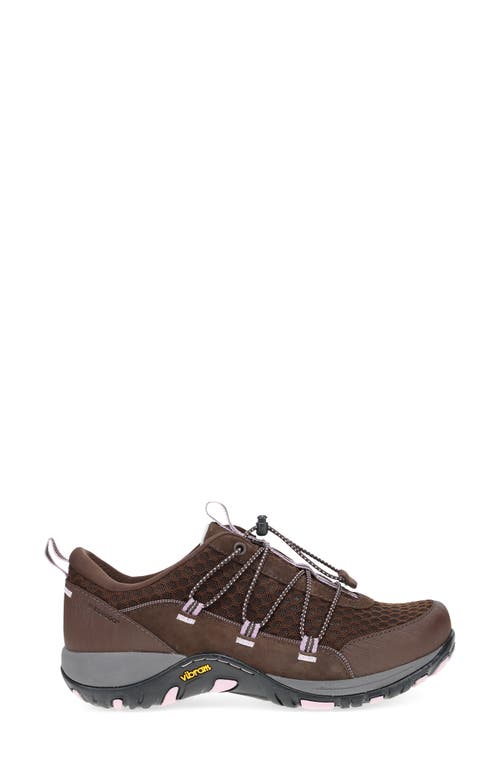 Shop Dansko Petunia Waterproof Sneaker In Brown