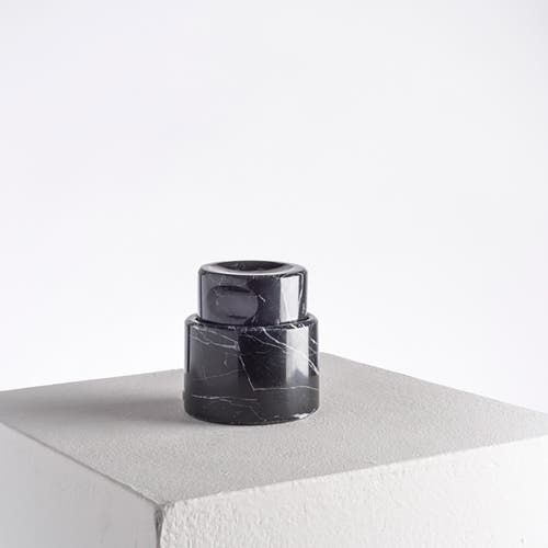 Andjacob Decor Nut Cracker In Black Marble