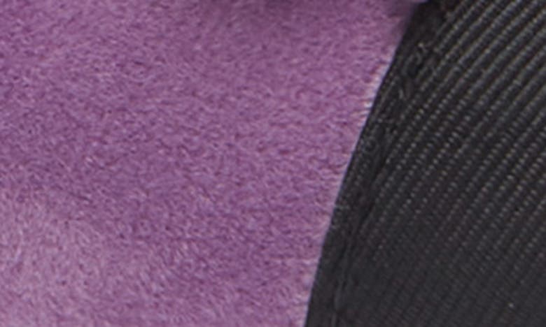 Shop Steve Madden Ellison Cap Toe Ballet Flat In Purple Velvet