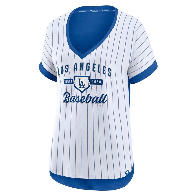 Men's Los Angeles Dodgers Fanatics Branded White/Royal Iconic