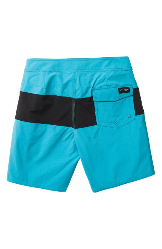 Shop Volcom Kids' Vision Liberators Board Shorts In Clearwater