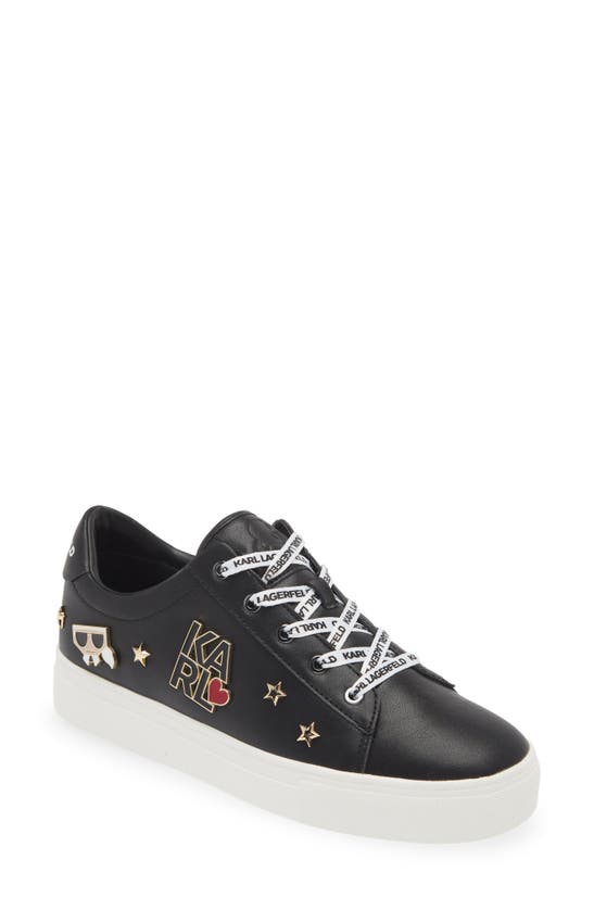 Shop Karl Lagerfeld Paris Cammy Sneaker In Black