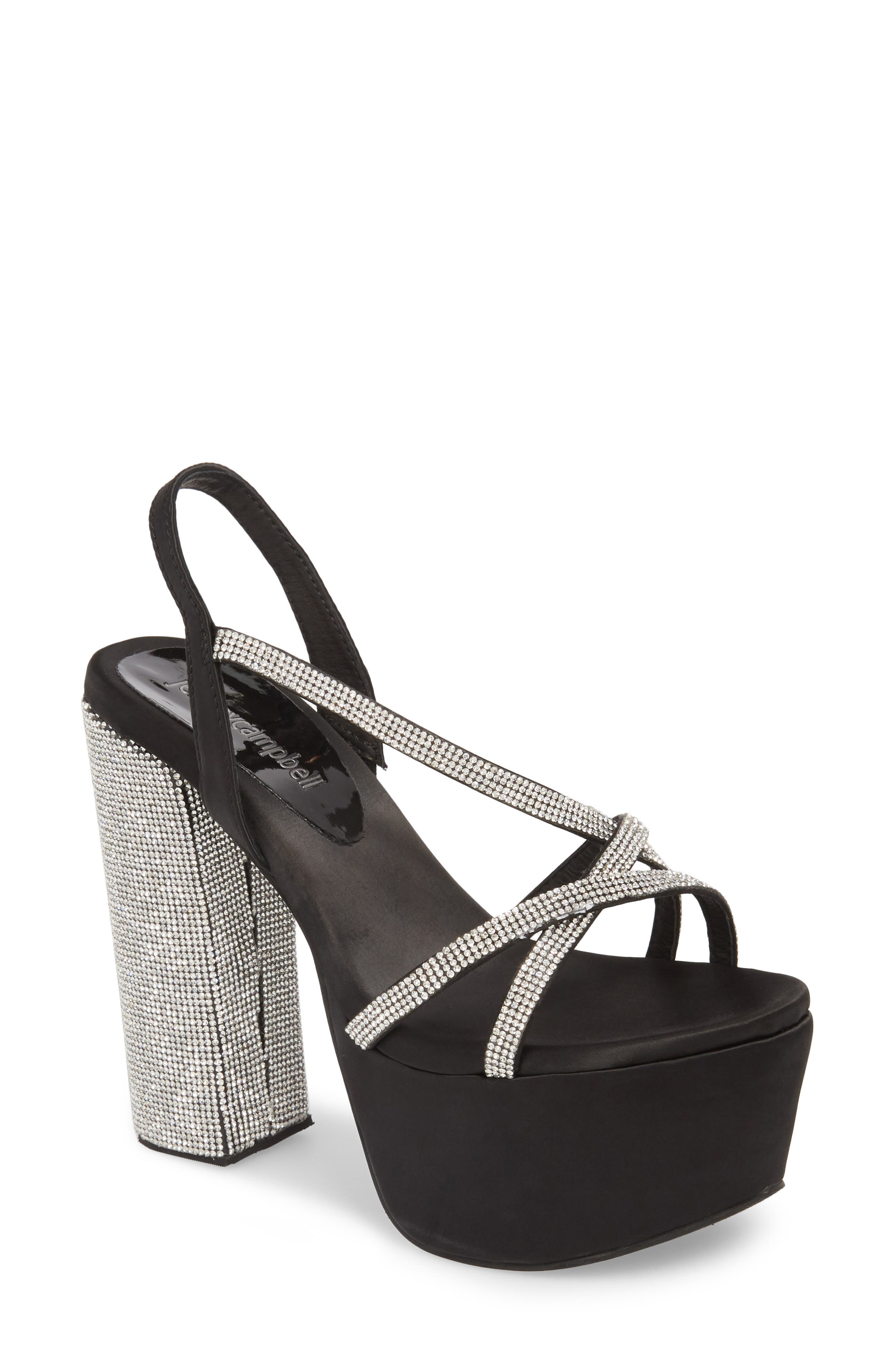 Jeffrey Campbell Upset Embellished Platform Sandal (Women) Nordstrom
