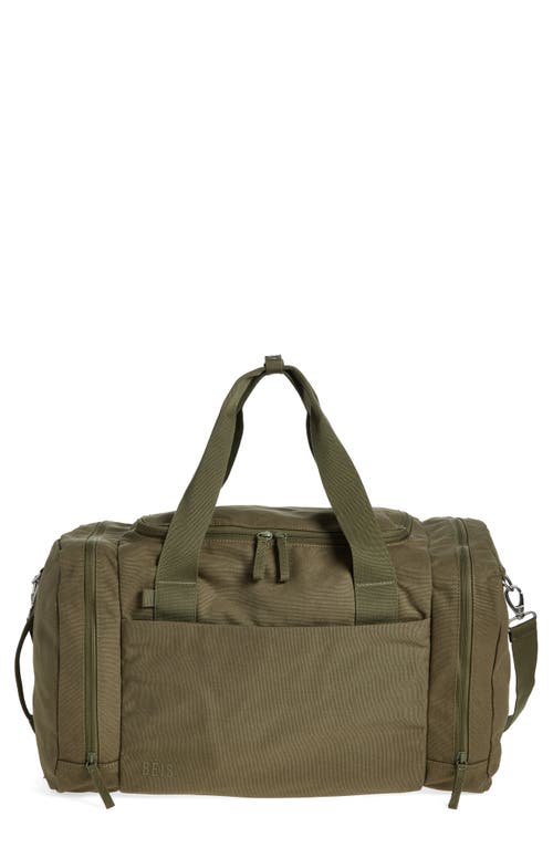 Beis Béis The Utility Duffle Bag In In Olive