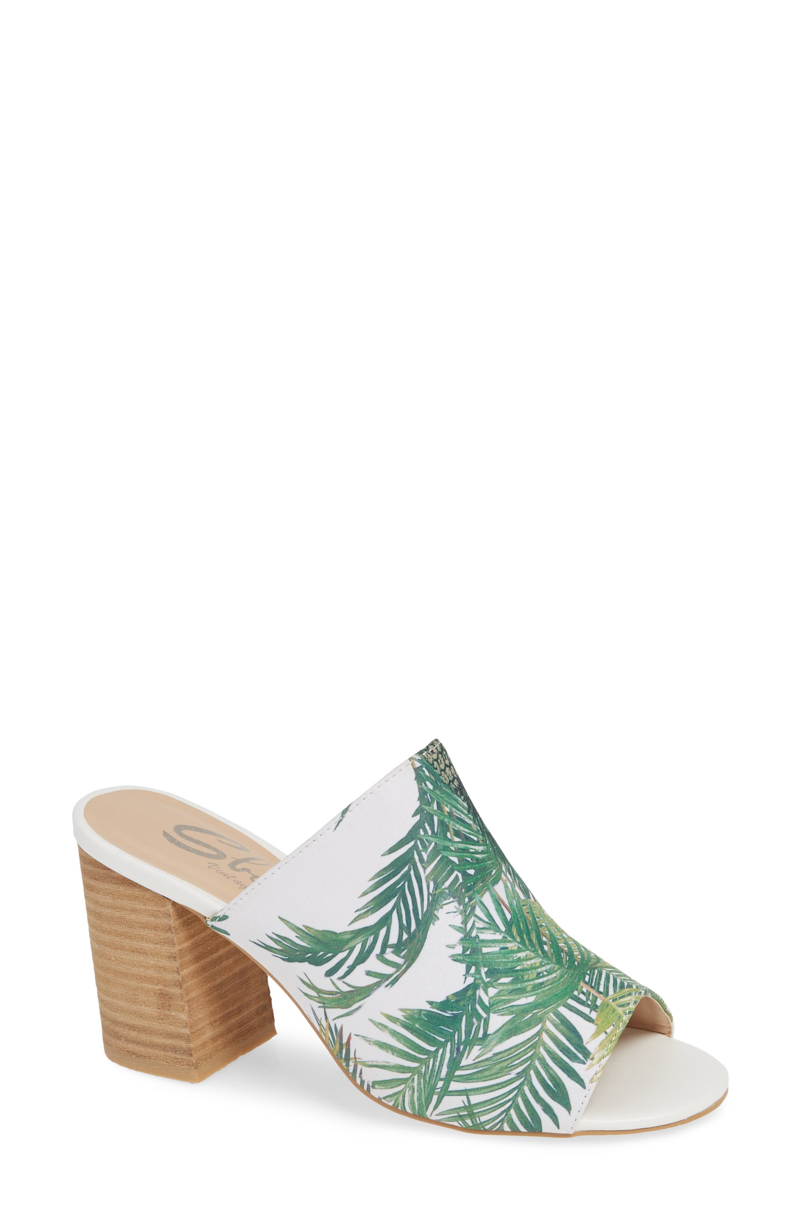 Sbicca Shaden Mule, White