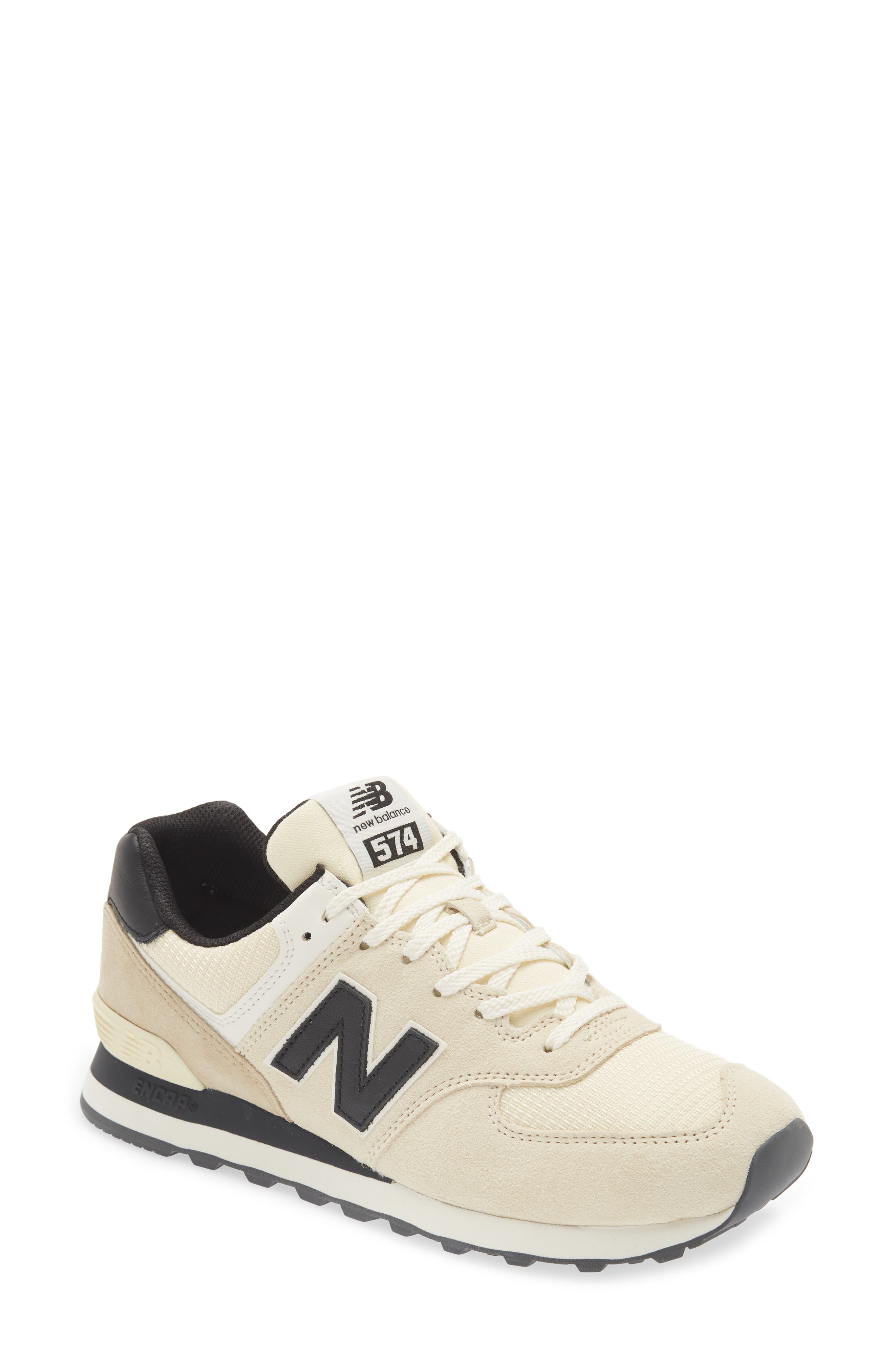 new balance white athletic shoes