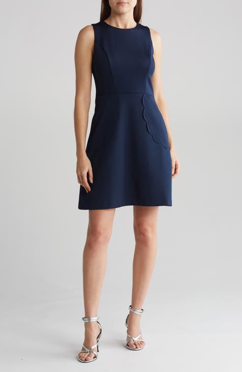 Nordstrom eliza best sale j navy dress