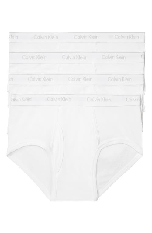 UPC 608926762721 product image for Calvin Klein 4-Pack Briefs in White at Nordstrom, Size X-Large | upcitemdb.com