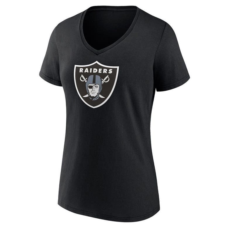 Men's Fanatics Branded Davante Adams Black Las Vegas Raiders Player Icon Name & Number T-Shirt