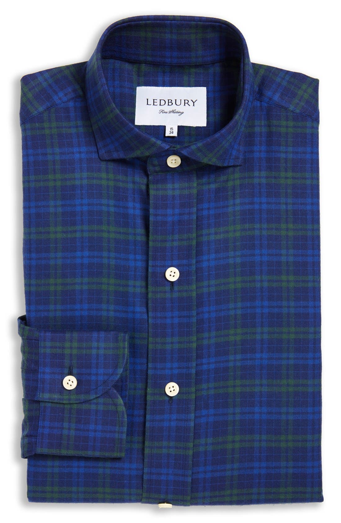 Ledbury 'Rankin' Slim Fit Plaid Dress Shirt Nordstrom