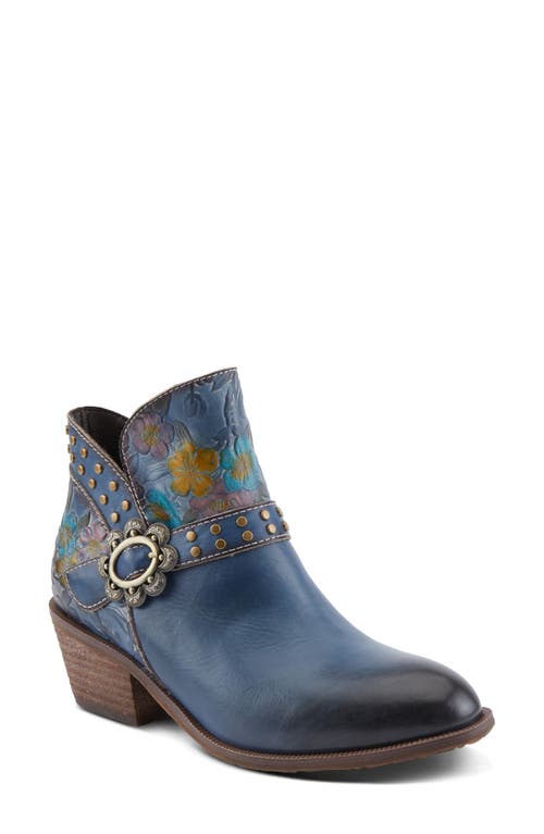 Shop L'artiste By Spring Step Daintylady Bootie In Blue Multi