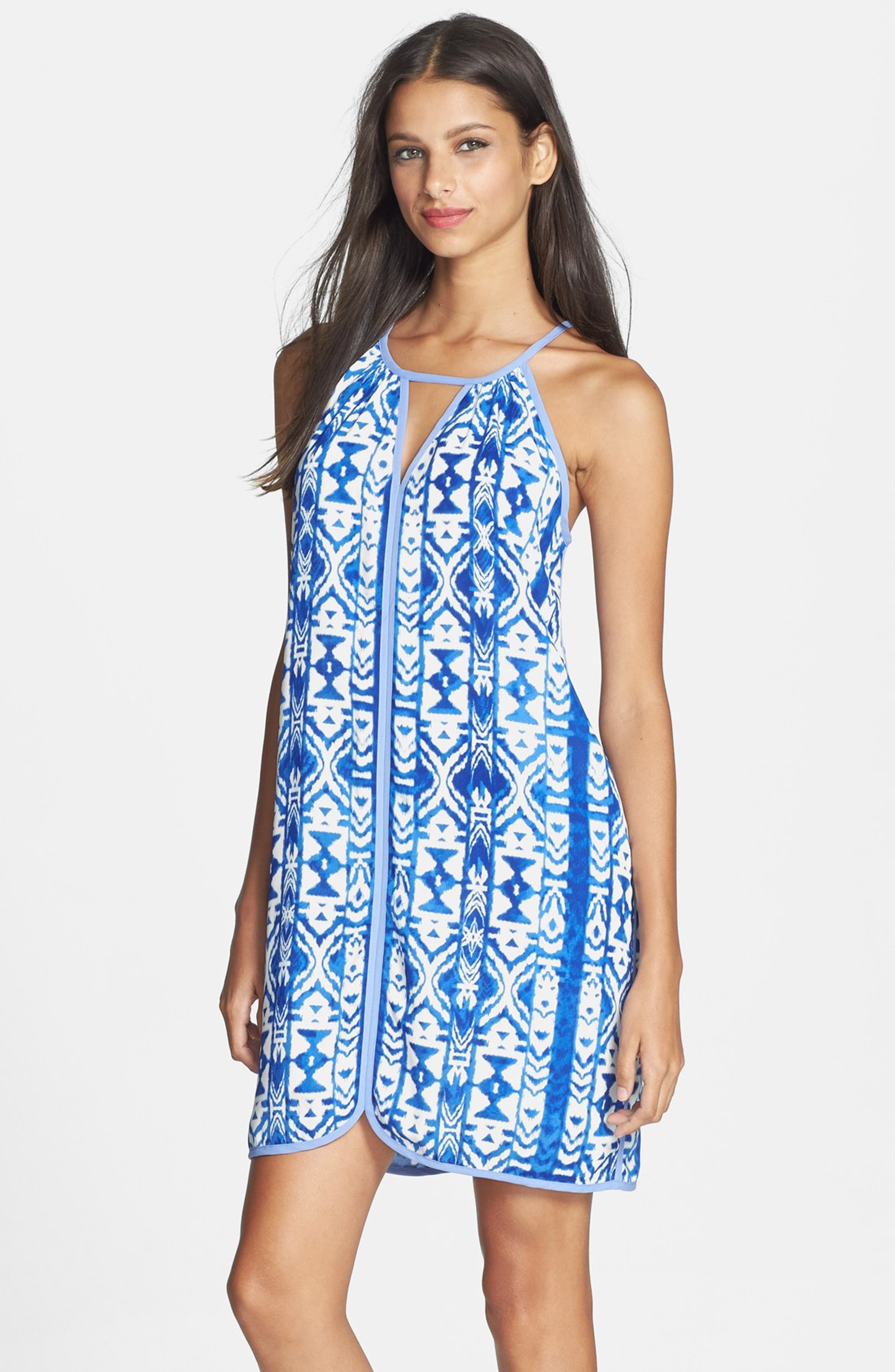 Collective Concepts Print A-Line Dress | Nordstrom