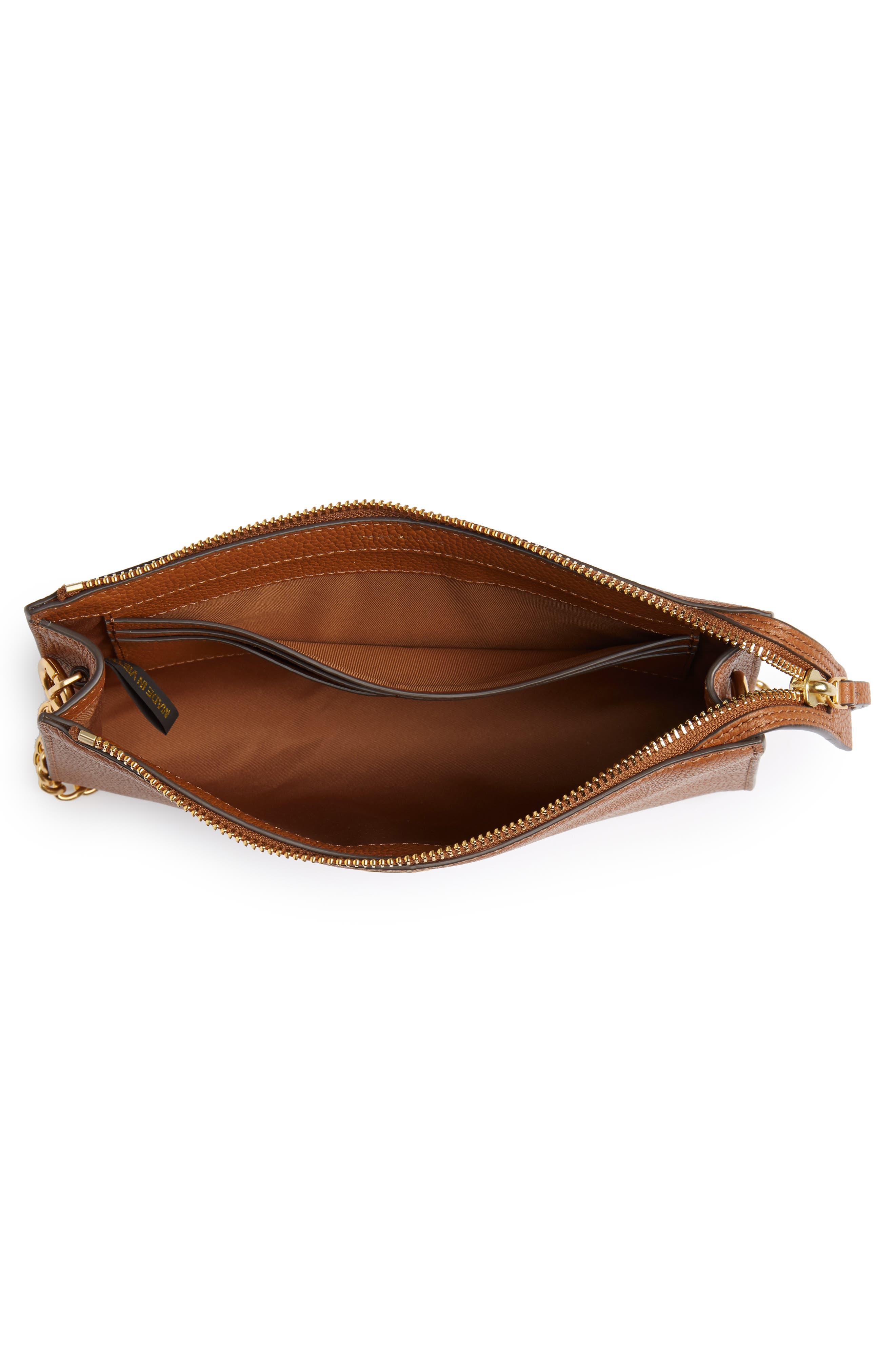 mini everly leather crossbody bag