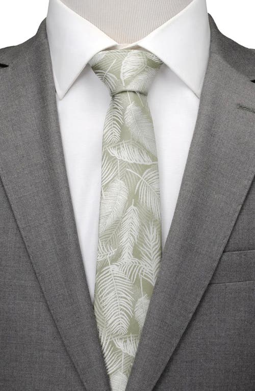 Cufflinks, Inc . Tropical Resort Tie & Pocket Square Set In Green Multi