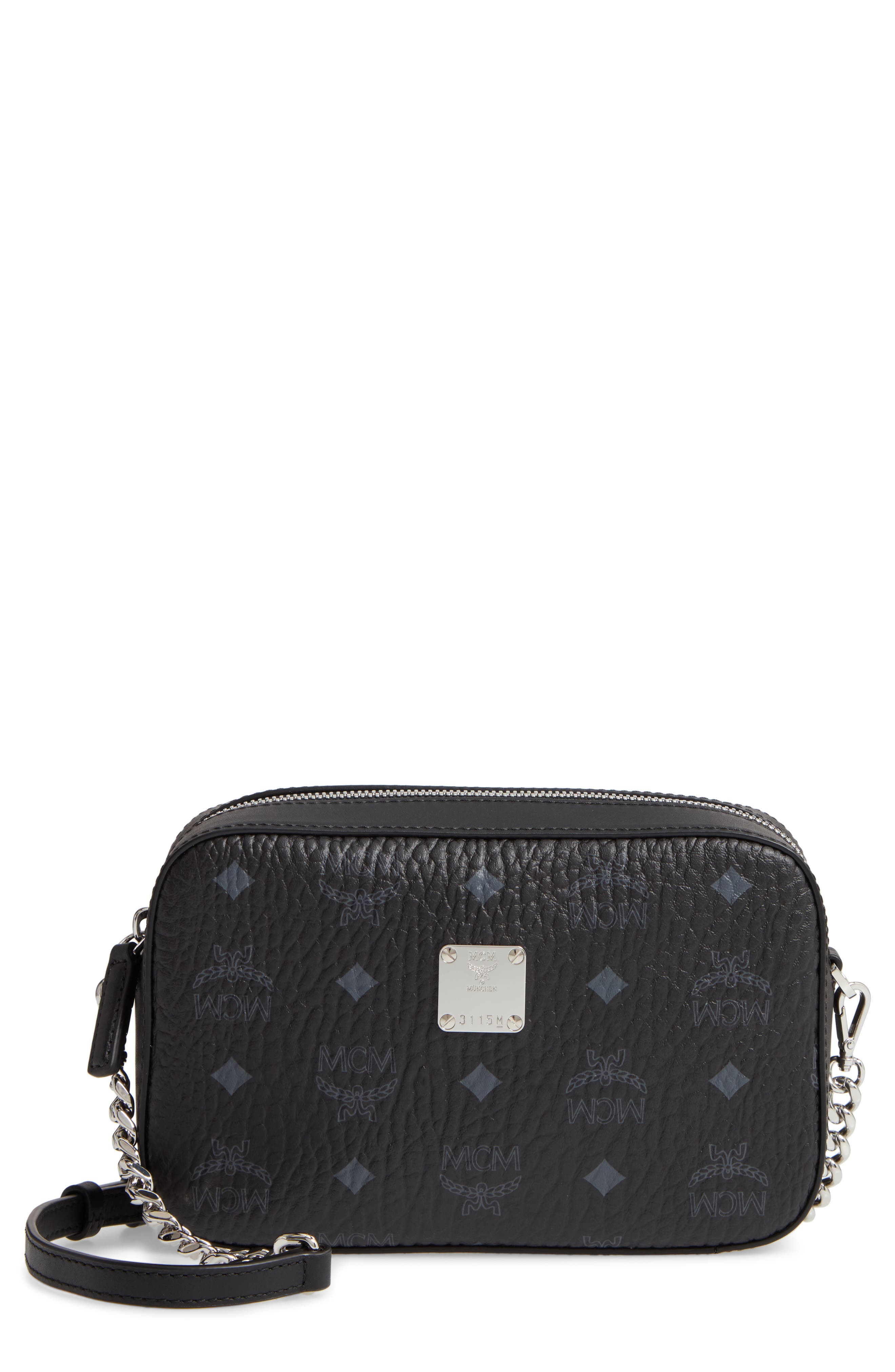 mcm crossbody black