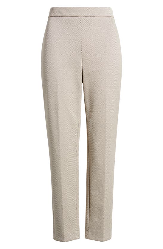 Shop Hugo Boss Boss Tilunara Slim Fit Pants In Goat Jersey Melange