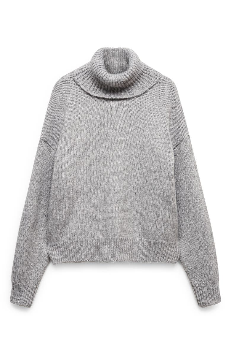 MANGO Oversize Turtleneck Sweater | Nordstrom