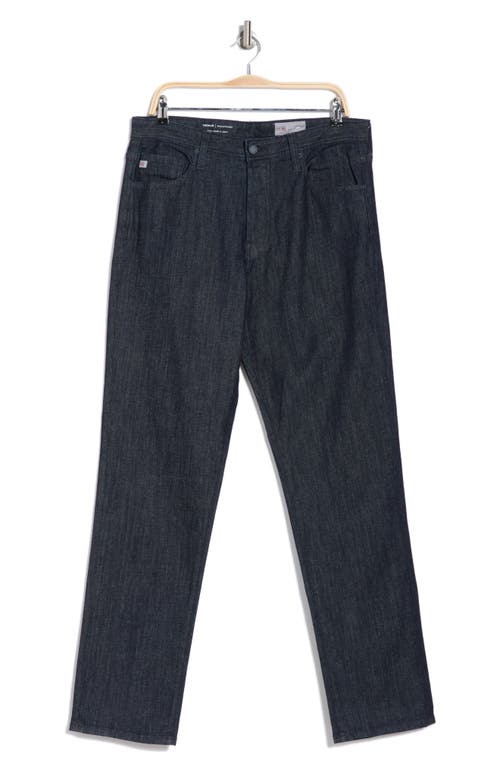 Ag Lochlan Relaxed Straight Jeans In Monolith