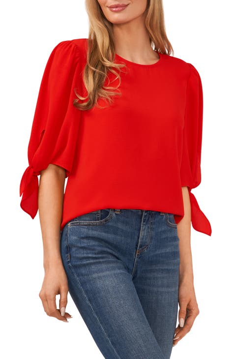 red blouse |