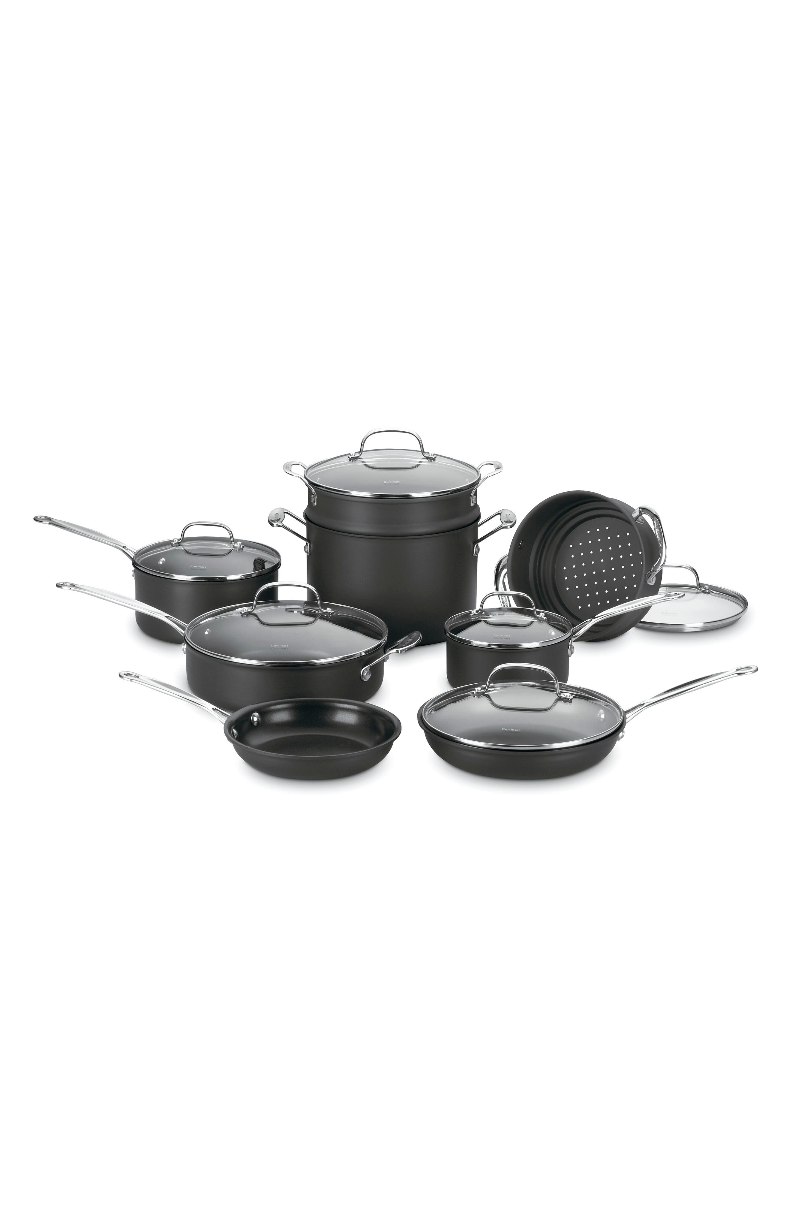 UPC 086279097705 product image for Cuisinart Chef's Classic 14-Piece Hard Anodized Nonstick Cookware Set, Size One  | upcitemdb.com