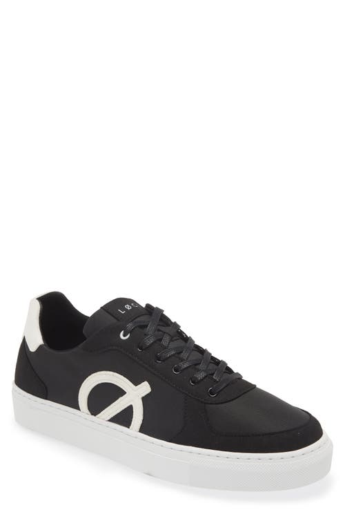 Loci Classic Water Repellent Trainer In Black/white/white