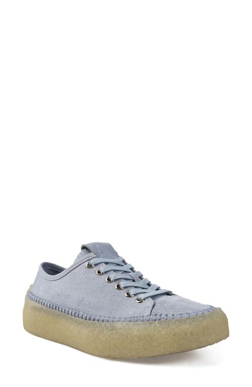 Artisan Crafted By Zigi Clover Low Top Sneaker In Light Blue Suede
