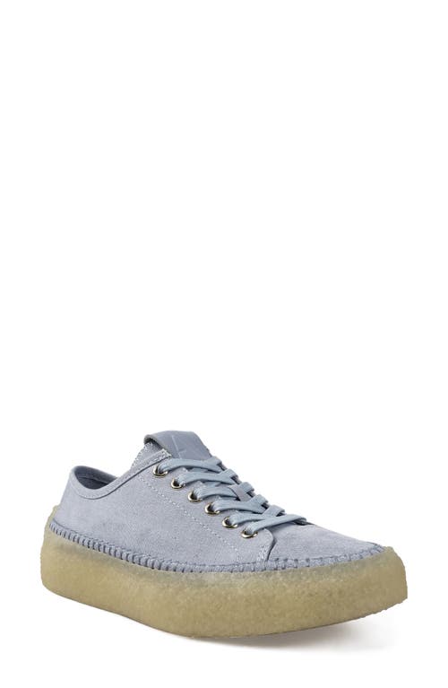 Artisan Crafted By Zigi Clover Low Top Sneaker in Light Blue Suede 