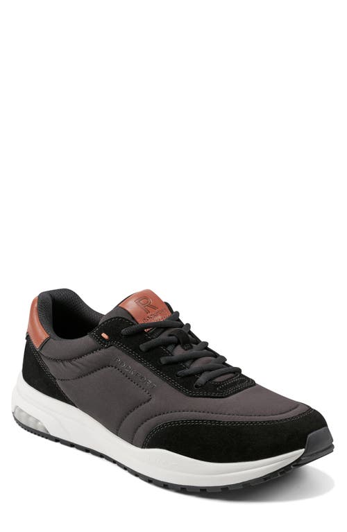 Rockport X Reebok Men's Dmx Brock Casual Lace-up Sneakers In Black