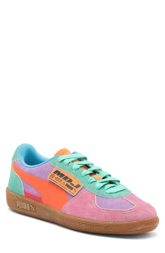 Shop Puma Mad Dog Jones X Mercedes-amg F1 Palermo Sneaker In Ultraviolet-sparkling Green