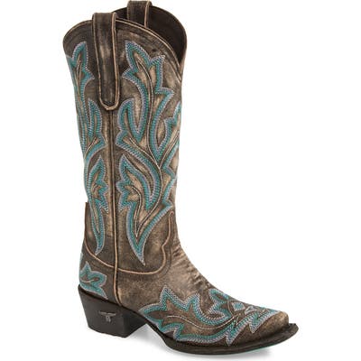 Lane Boots Saratoga Western Boot, Brown