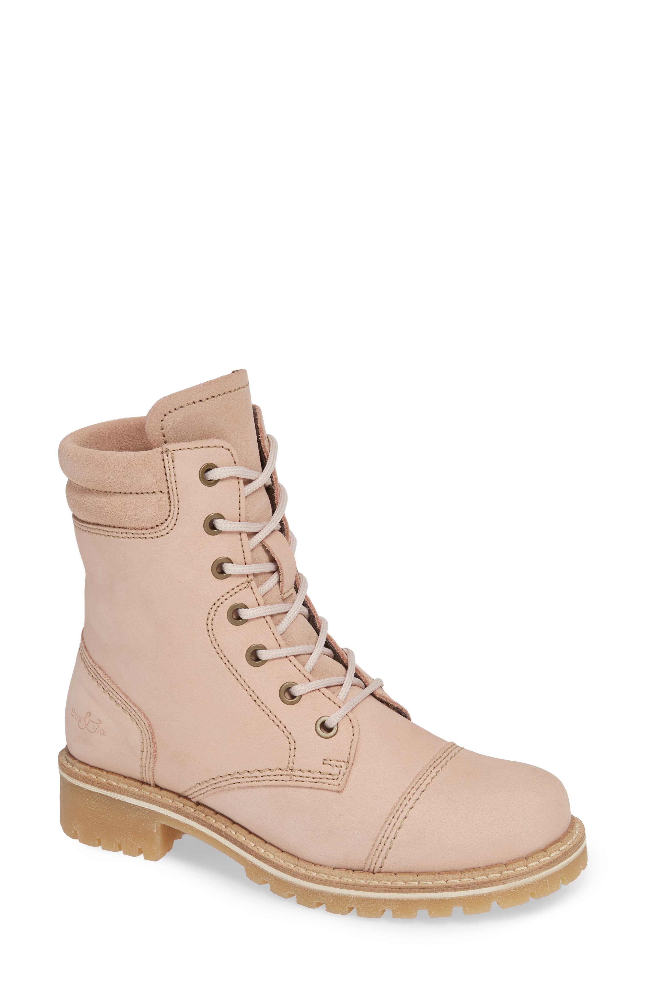 Bos. & Co. Hero Waterproof Hiker Boot, Pink