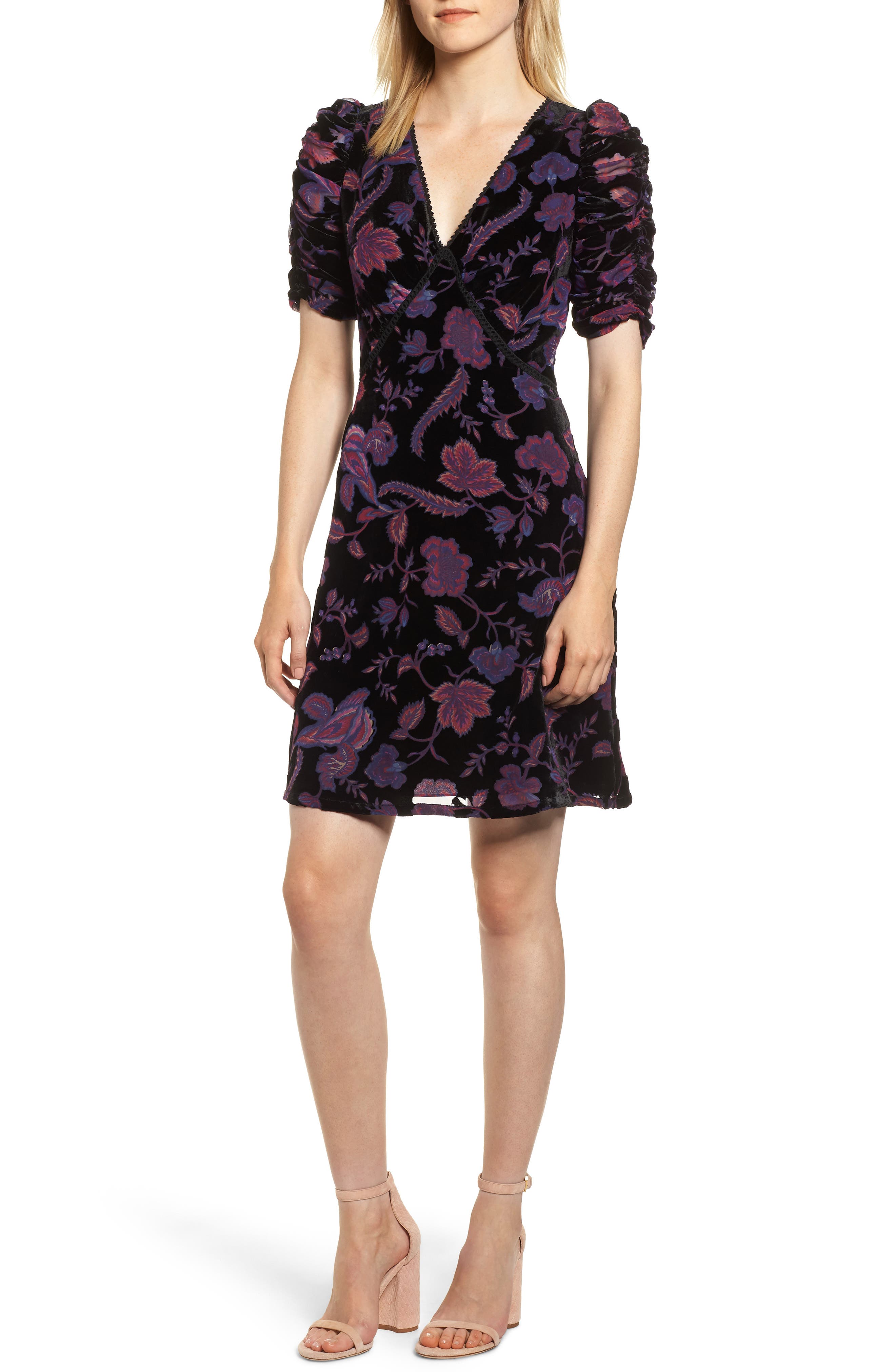 rebecca minkoff velvet dress