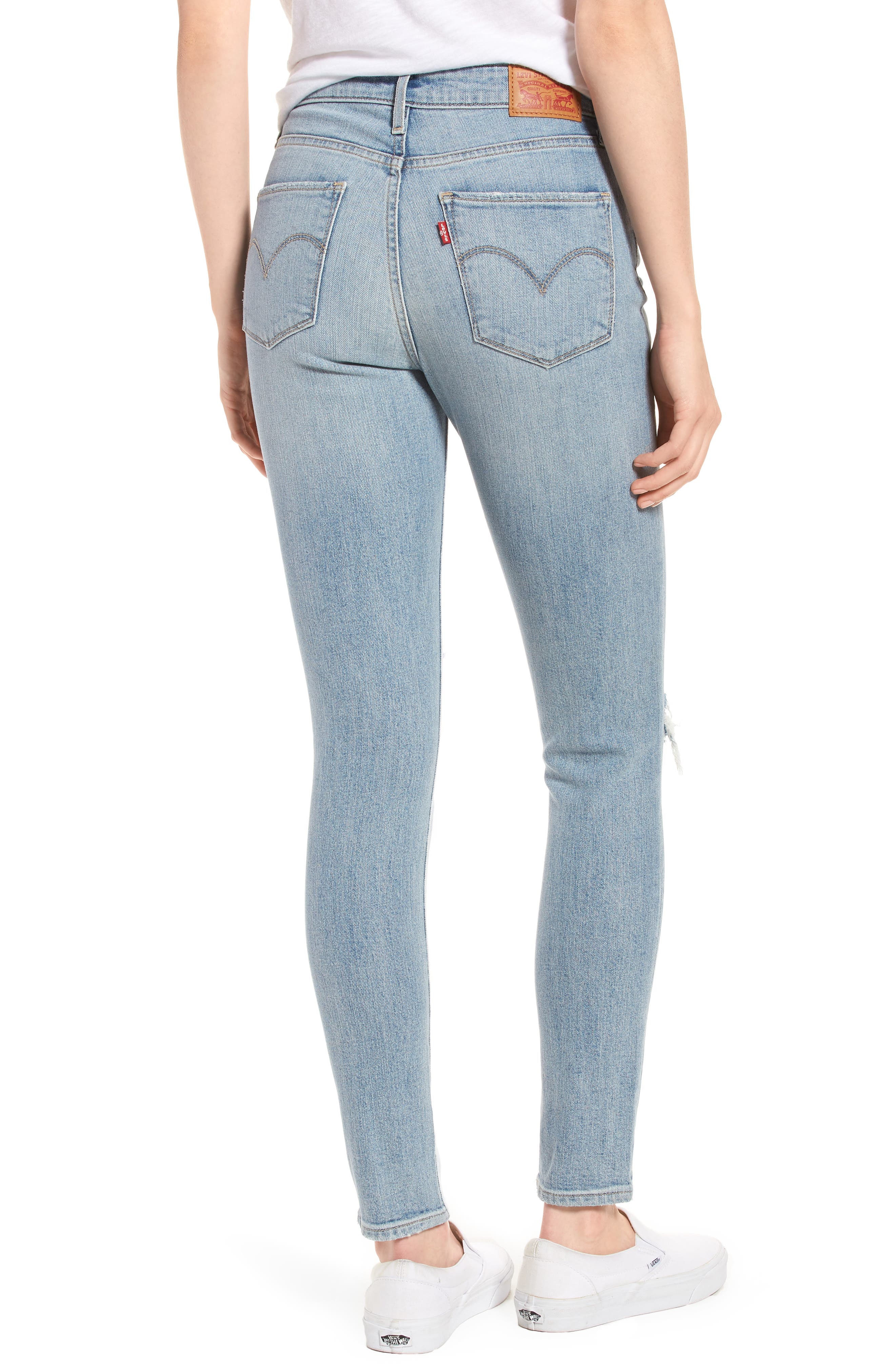 levi's 721 worn and torn