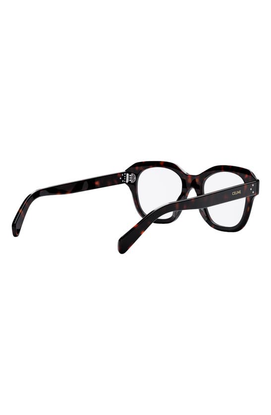 CELINE CELINE BOLD 3 DOTS 50MM BUTTERFLY OPTICAL GLASSES