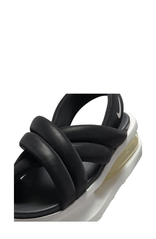Shop Nike Air Max Isla Platform Sandal In Black/ Sail