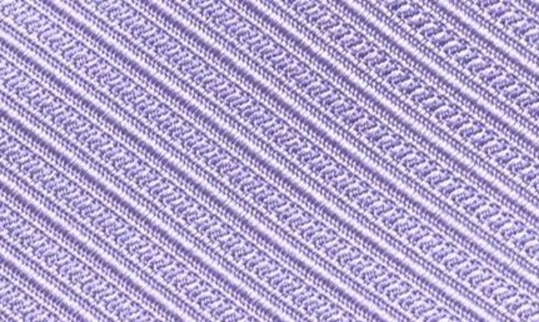 Shop Calvin Klein Iris Stripe Tie In Purple