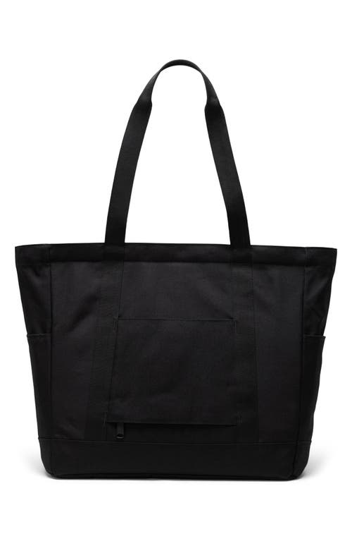 Shop Herschel Supply Co . Heritage Recycled Twill Tote In Black Tonal