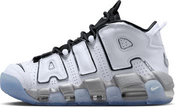 Women's shoes Nike W Air More Uptempo White/ Metallic Silver-Black-Clear