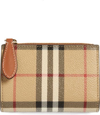 Burberry Small Vintage Check Leather Wallet - Farfetch