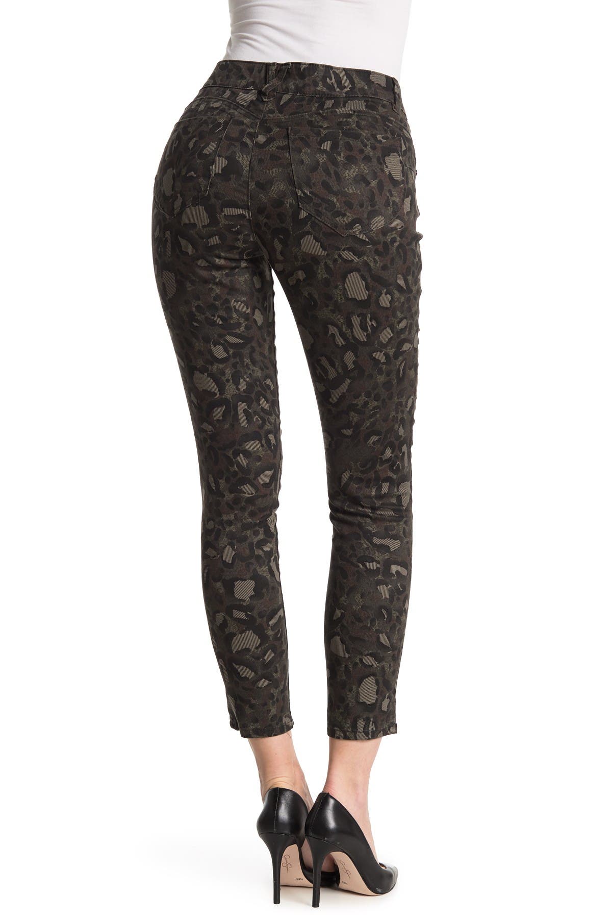 leopard print jeggings