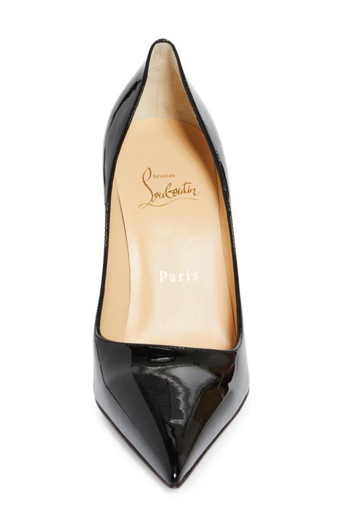 Shop Christian Louboutin Kate Max Patent Pump In Black