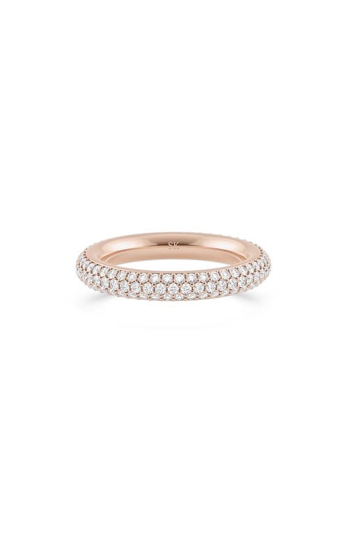 Spinelli Kilcollin Pavé Diamond Band in Rose Gold at Nordstrom, Size 5.5