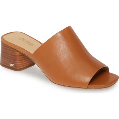 Michael Michael Kors Dixon Mule Sandal, Brown