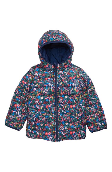 Kids' Reversible Hooded Puffer Jacket (Toddler, Little Kid & Big Kid)